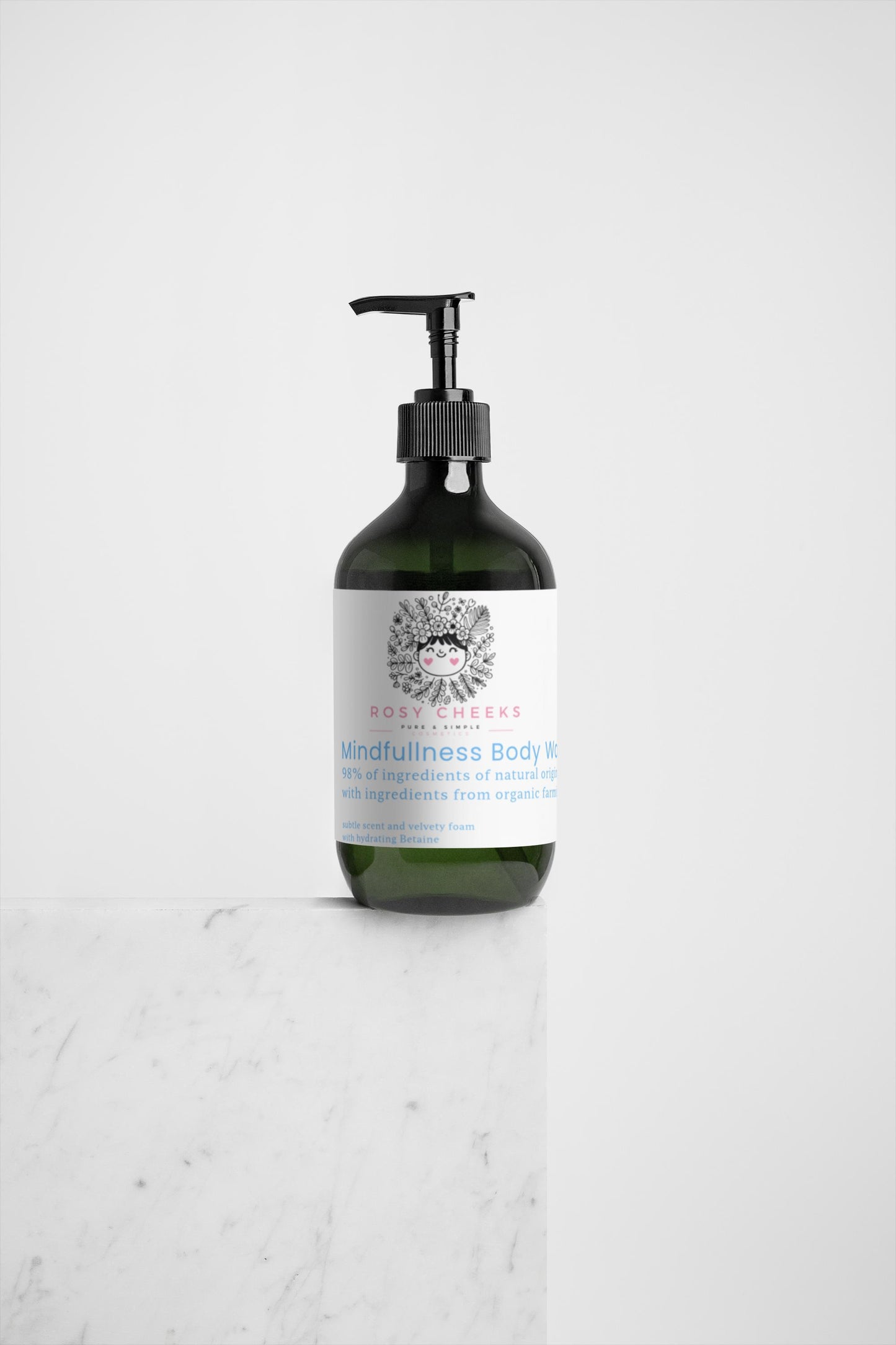 Mindfullness Body Wash, Patchouli & Amber Vanilla 490ml