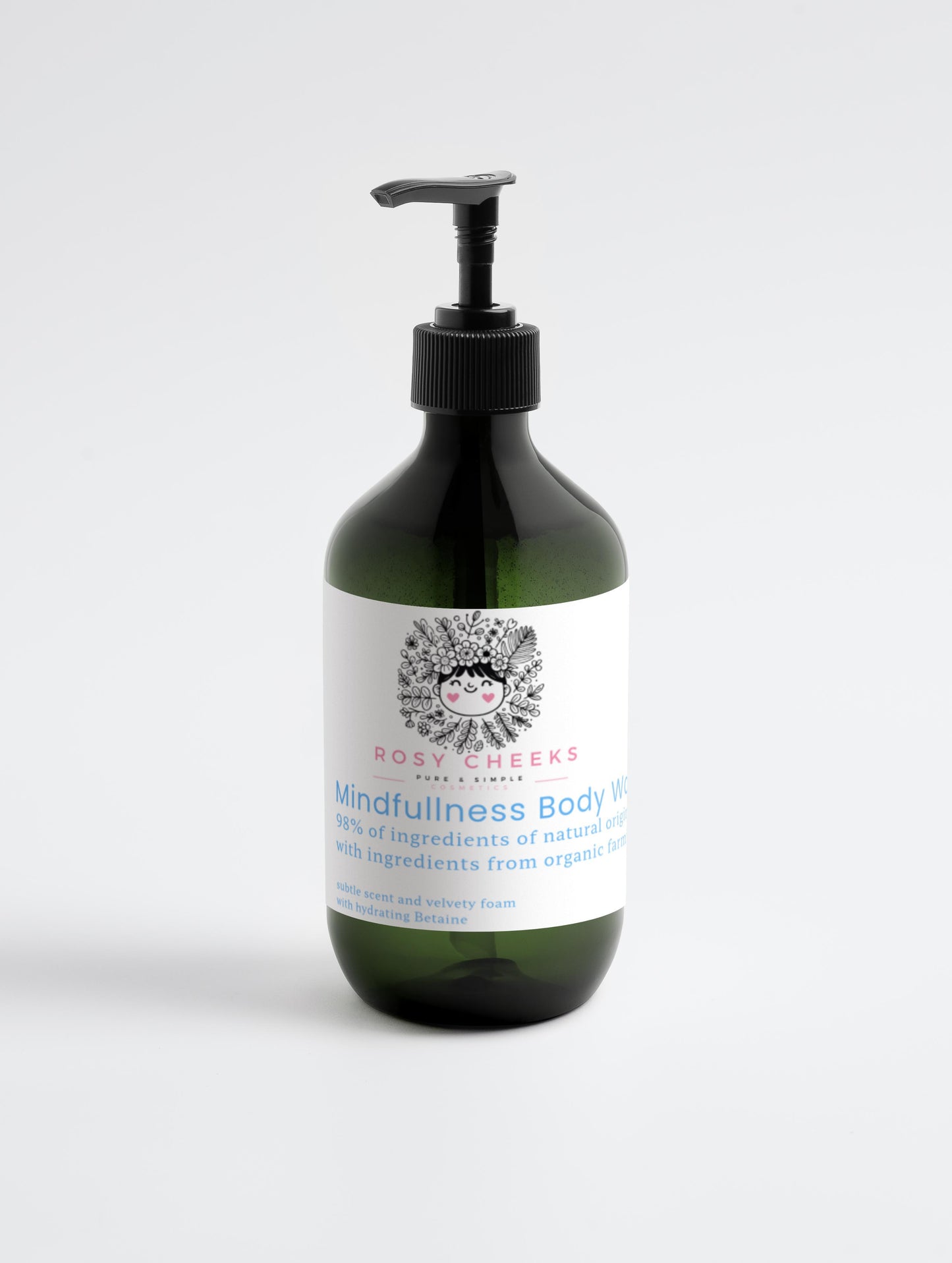 Mindfullness Body Wash, Patchouli & Amber Vanilla 490ml